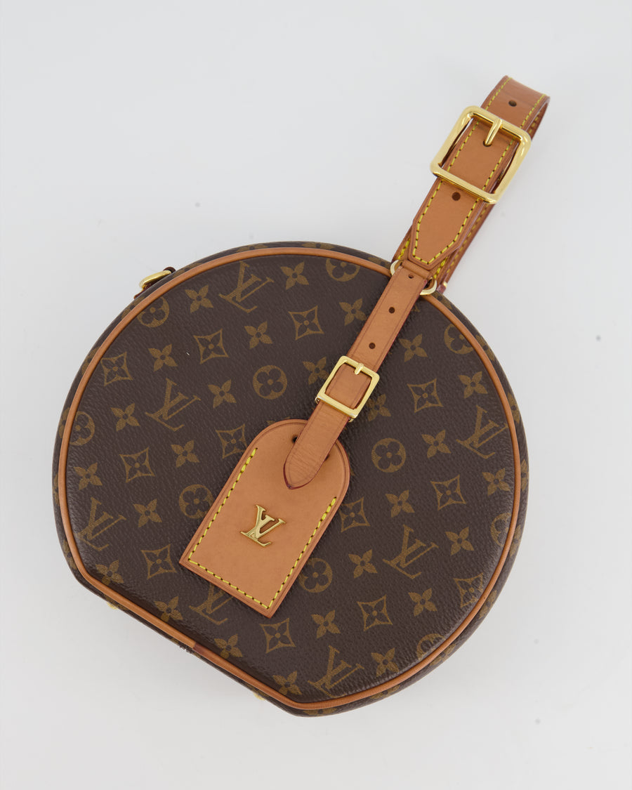 Louis Vuitton Monogram Canvas Petite Boite Chapeau Shoulder Bag (SHF-s –  LuxeDH