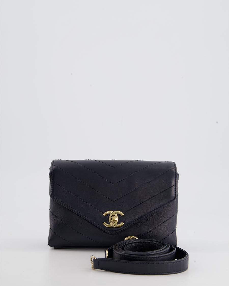 Chanel Coco Midnight Clutch Bag