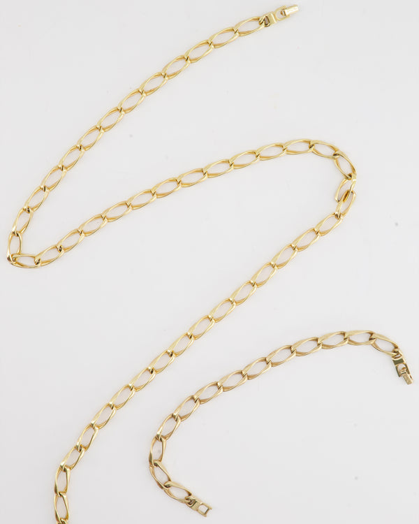 Christian Dior Gold Vintage Necklace and Bracelet