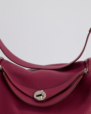 Hermes Lindy 30 Bag K1 Rouge Grenat Clemence GHW