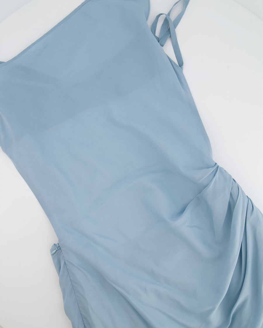 Jacquemus Blue Open Back Sleeveless Dress Size FR 36 (UK 8)