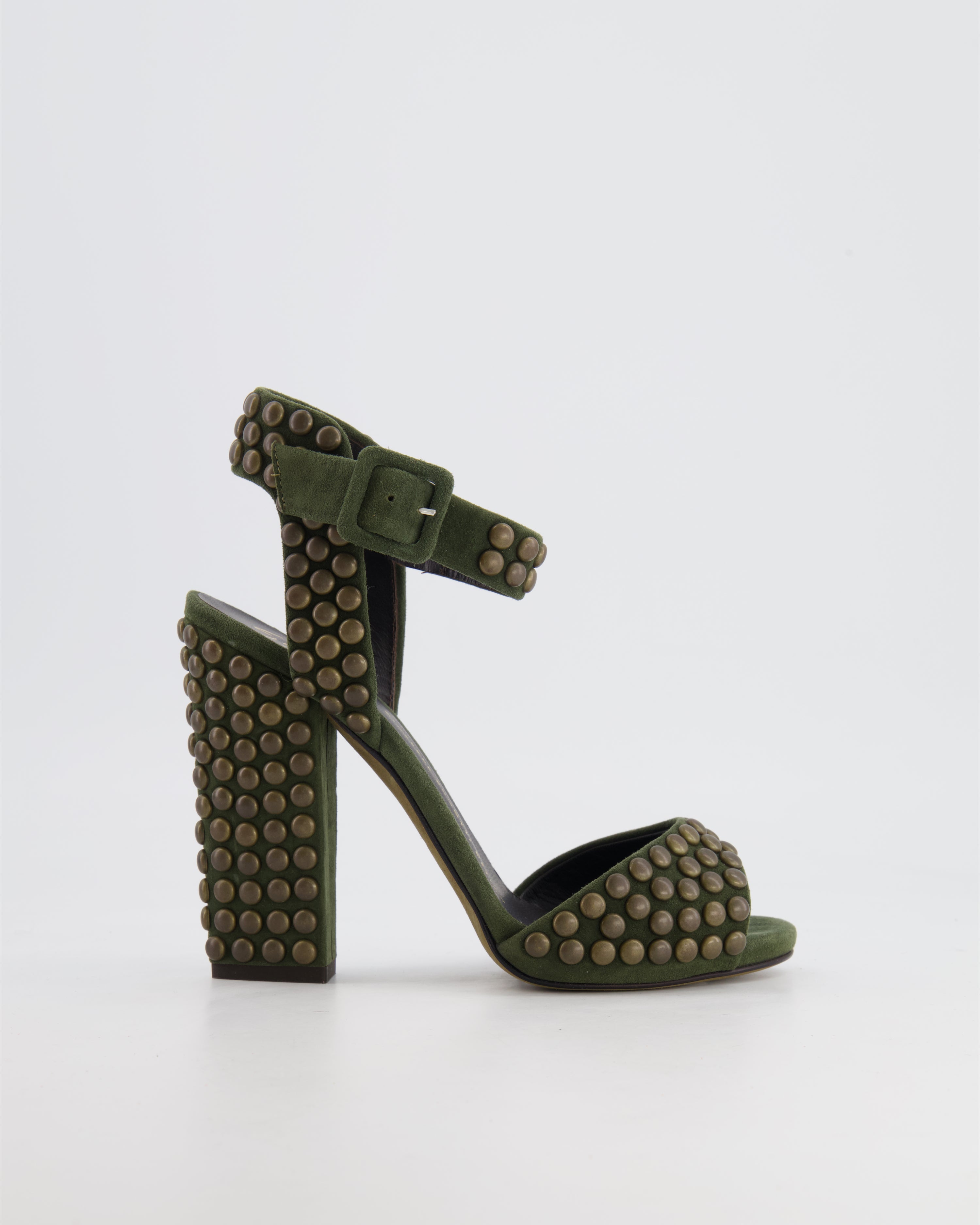 Buy Black Embellished Studded Strap Block Heels by Tic Tac Toe Footwear  Online at Aza Fashions.