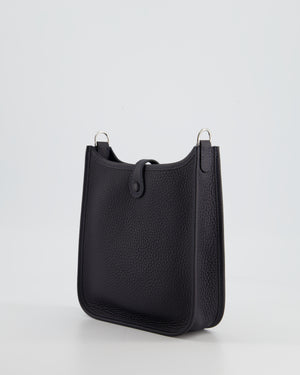 Hermès Mini Evelyne in Caban Togo Leather with Palladium Hardware
