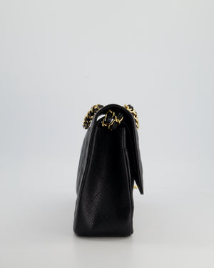 Chanel Black Caviar Jumbo Classic Double Flap Bag with Gold Hardware RRP - £9,240