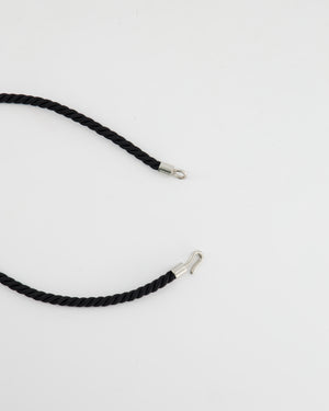 *HOT* Chanel Large CC Pendant Necklace with Rope Detail