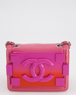 Chanel Clutch Lego Boy Plexiglass Brick Black Pink Purple Plastic Cross  Body Bag ref.322215 - Joli Closet