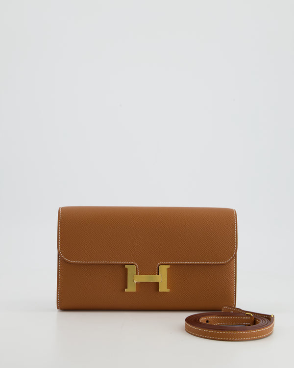 *RARE* Hermès Constance To Go in Gold Epsom Leather with Gold Hardware