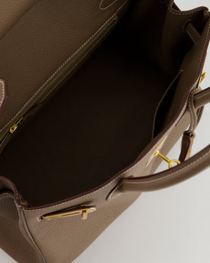 Hermès Birkin 30 Etoupe Togo Leather - Gold Hardware