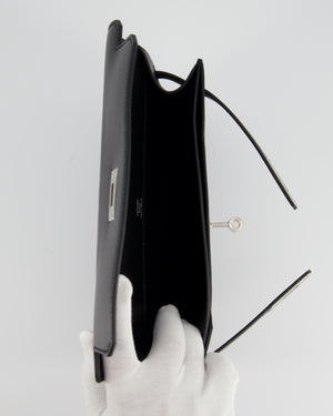 RARE* Hermès Kelly Depeches Pochette 25cm in Black Galop d'Hermès