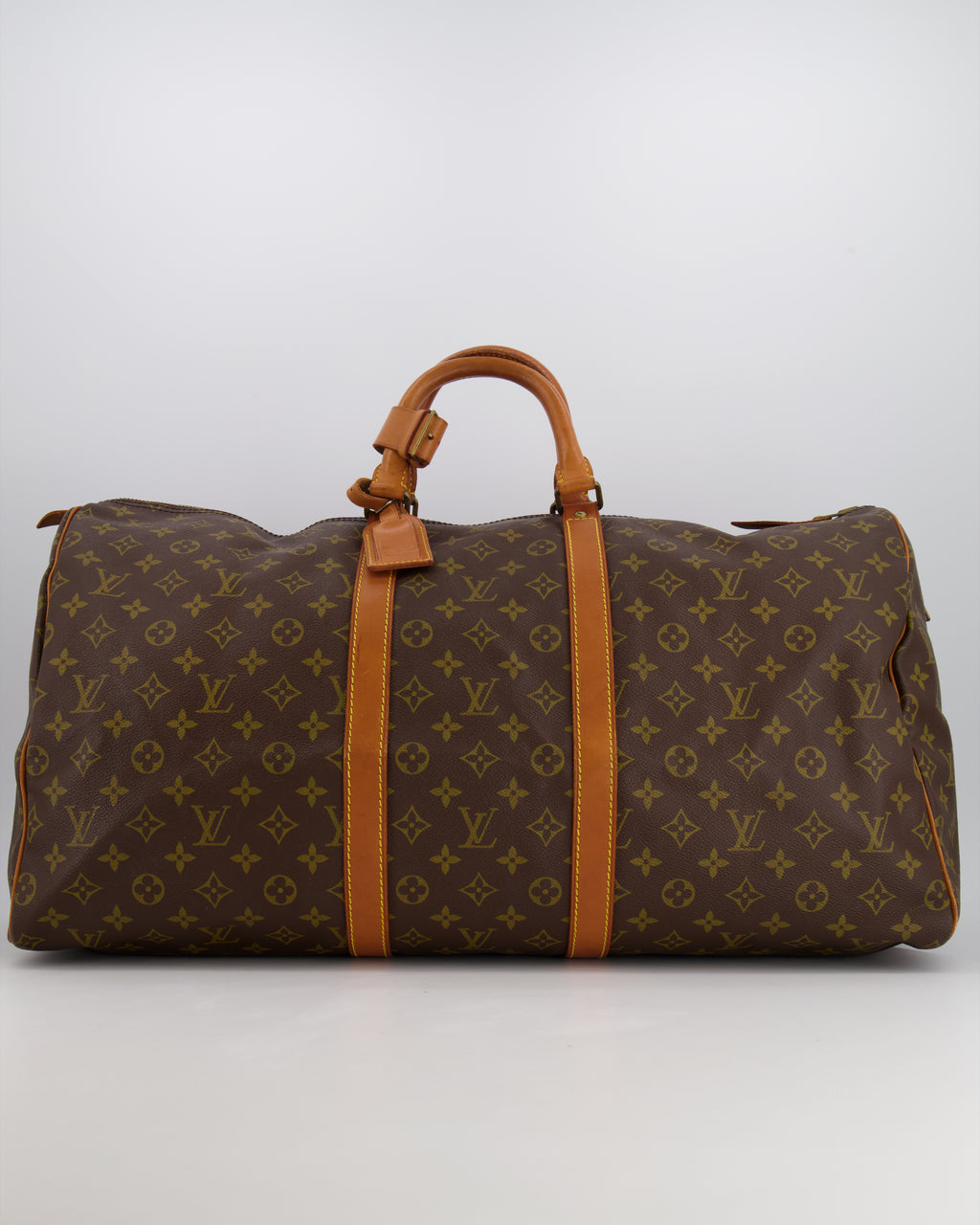 Louis Vuitton Vintage Keepall 55cm in Brown Monogram Canvas with