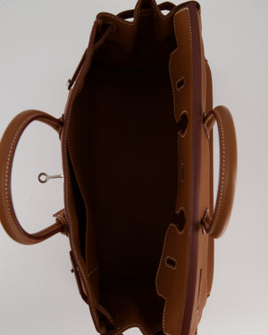 Hermes 35cm Sanguine Togo Leather Palladium Plated Birkin Bag - Yoogi's  Closet