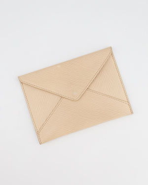 Louis Vuitton Beige Epi Leather Mini Envelope Pouch