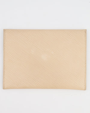 Louis Vuitton Beige Epi Leather Mini Envelope Pouch
