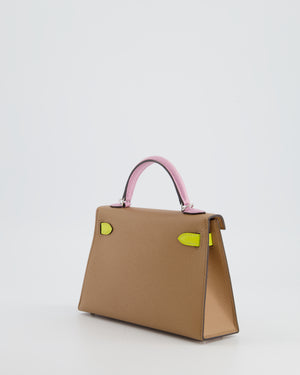 Hermes Gold Epsom Mini Kelly II 20 cm