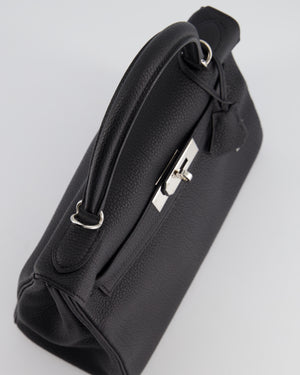 Hermès Kelly Bag 28cm Retourne Black in Togo Leather with Palladium Hardware