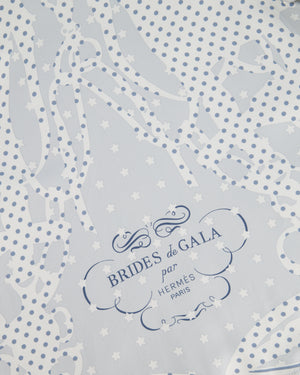 Hermès Blue Bride De Gala Cashmere Jumper Size FR 36 (UK 8)