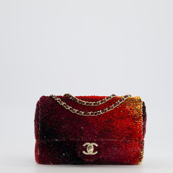 Chanel 2.55 Reissue Classic Flap Limited Garden Party 225 Double Tweed Bag