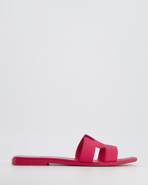 Hermès Rose Magenta Oran Sandal Size EU 40 RRP £570