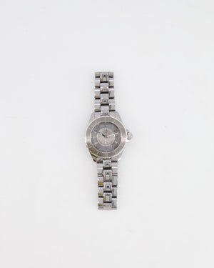 *FIRE PRICE* Chanel Silver Ceramic Steel J12 Watch 38mm RRP £6,750