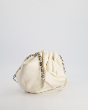 *CURRENT SEASON* Givenchy White Kenny Small Embellished Leather Shoulder Bag RRP £1650
