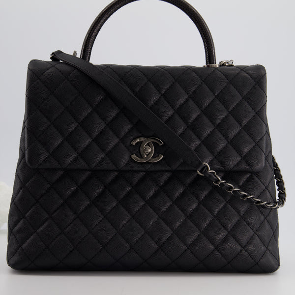 Chanel Limited Edition Lambskin Lady Braid Bowler Purse