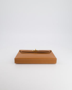 *NEW RELEASE* Hermès Kelly Elan Bag in Gold Madame Leather with Gold Hardware