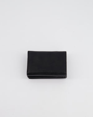 Diesel Black 1DR Leather Coin Purse with Silver Hardware&nbsp;