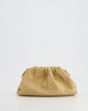 Bottega Veneta Beige Kraft Paper Mini Pouch Bag