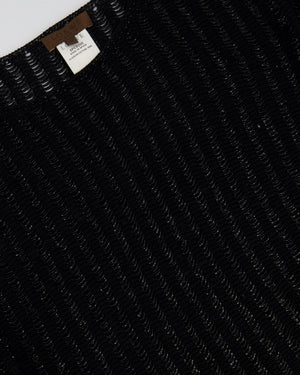 Loewe Black Embellished Vest Top Size FR 42 (UK 14)