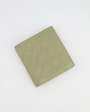 Bottega Veneta Khaki Intrecciato Leather Wallet RRP £440