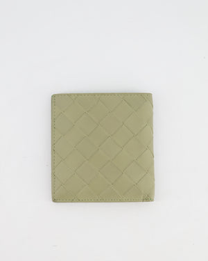 Bottega Veneta Khaki Intrecciato Leather Wallet RRP £440