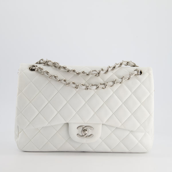 white lambskin chanel bag