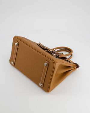 *HOLY GRAIL* Hermès Birkin Bag 25cm Gold in Togo Leather with Palladium Hardware