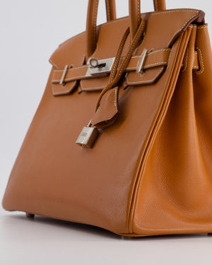 Hermès Birkin Bag 30cm in Gold Epsom Leather with Palladium Hardware