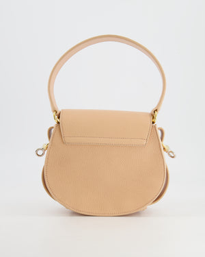 Chloé Beige Leather Tess Shoulder Bag with Gold Hardware RRP £1,790