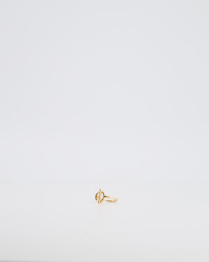 Hermès Echappee Ring In Yellow Gold Size 50