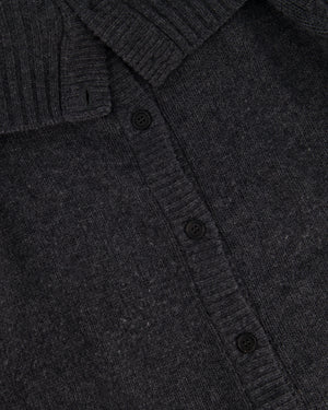 Prada Grey Off-Shoulder Wool Cardigan IT 38 (UK 6)