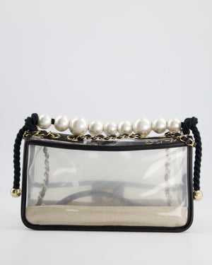 *HOT* Chanel Coco Sand Pearl Strap Medium Flap with Champagne Gold Hardware
