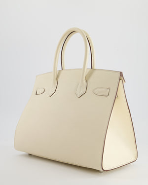 *RARE & HOT* Hermès Birkin Bag 30cm Sellier in Nata Epsom Leather with Palladium Hardware