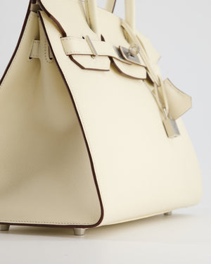 *RARE & HOT* Hermès Birkin Bag 30cm Sellier in Nata Epsom Leather with Palladium Hardware