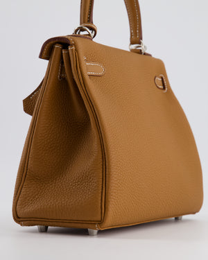 *RARE* Hermès Kelly Bag 25cm in Gold with Togo Leather and Palladium Hardware