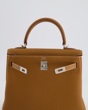 *RARE* Hermès Kelly Bag 25cm in Gold with Togo Leather and Palladium Hardware