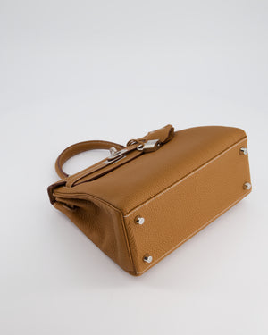 *RARE* Hermès Kelly Bag 25cm in Gold with Togo Leather and Palladium Hardware
