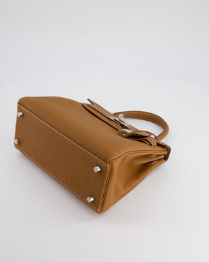 *RARE* Hermès Kelly Bag 25cm in Gold with Togo Leather and Palladium Hardware