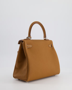 *RARE* Hermès Kelly Bag 25cm in Gold with Togo Leather and Palladium Hardware