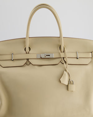 Hermès Birkin 40cm in Trench Swift Leather with Palladium Hardware