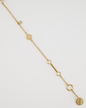 Hermès 18K Rose Gold Gambade Bracelet with Diamond Detail