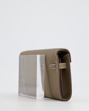 Hermès Kelly To Go Bag in Etoupe Epsom Leather with Gold Hardware