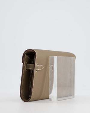 Hermès Kelly To Go Bag in Etoupe Epsom Leather with Gold Hardware