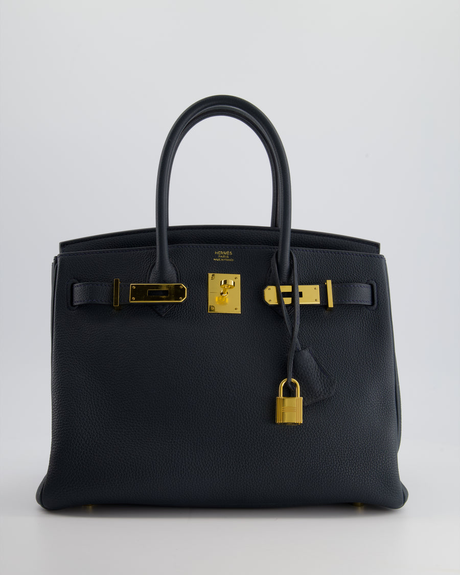 Hermès Birkin 30cm in Vert Cypress Togo Leather with Gold Hardware